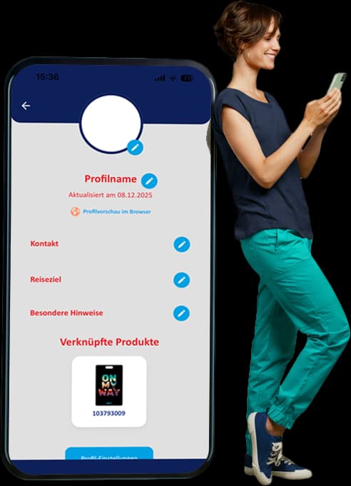 Notfallschlüsselanhänger mit App für Haustiere alleine zu Hause hilft unterwegs