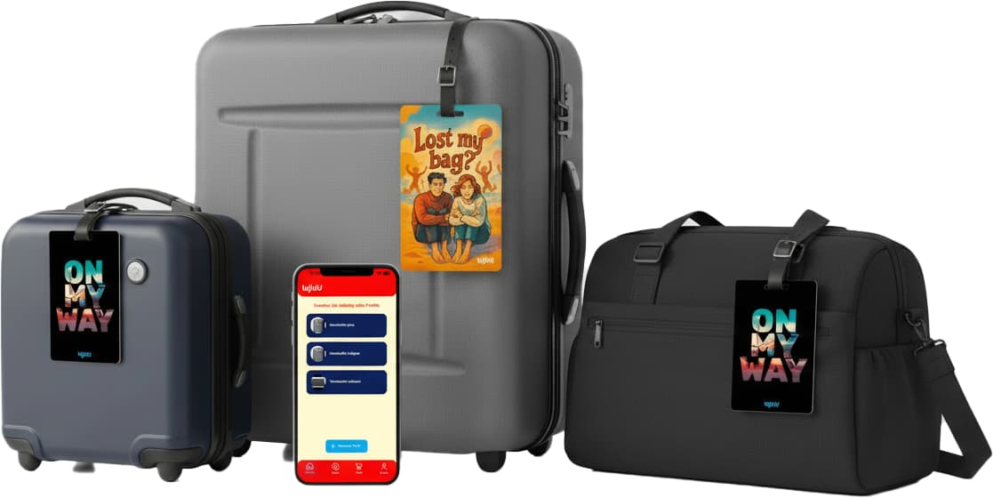 Unbegrenzt viele Gepäckstücke absichern